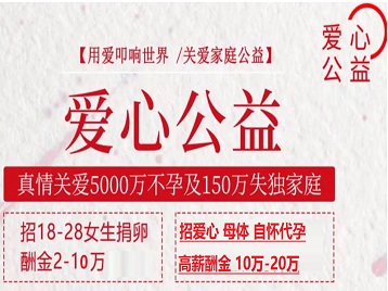池州捐卵助孕生子 爱心志愿者招募